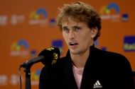 Alexander Zverev at the 2022 Miami Open